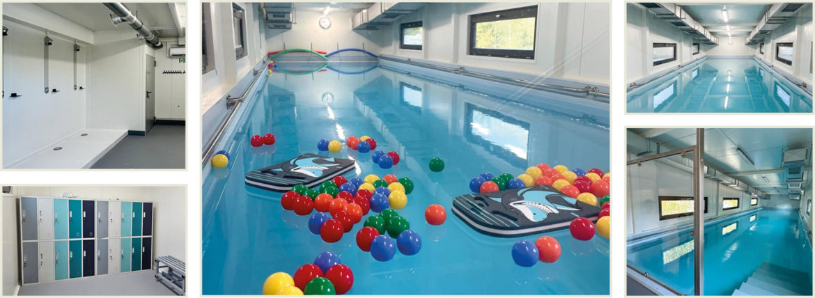 Die SchwimmBox in Siegen von innen